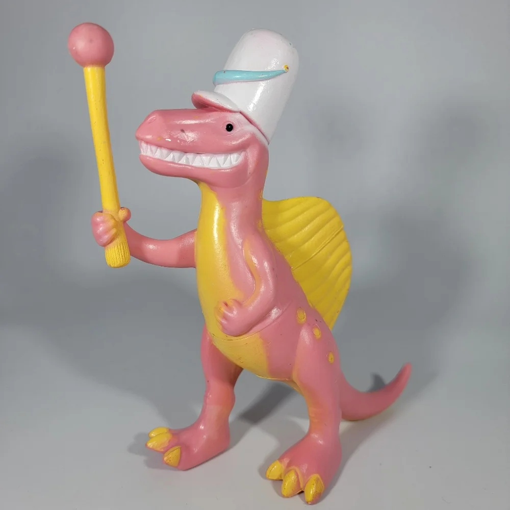 Ankyo Dinosaur Vtg Marching Band 3 Pc Set Plastic Toy Figures Target Birthday